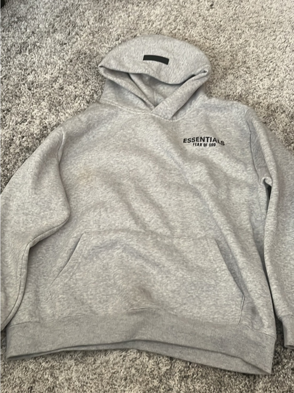 ESSENTIALS Grey Hoodie